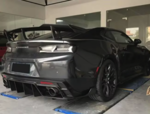 2016 - 24 Camaro XT Real Carbon Fiber Rear Diffuser LT RS SS LT1 | Next-Gen Carbon